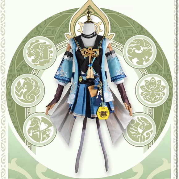 Cosplay Costume Genshin Impact KIRARA - Size Medium “NEW” - Picture 1 of 8
